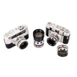 A Pair of King Regula Rangefinder Cameras