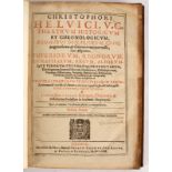 Helvici (Christopher) Theatrum Historicum et Chronologicum. Sixth Edition, Oxford 1662.