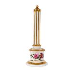 A ring stand, circa 1820, of column form, 11.