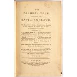 [Young Arthur] The Farmer's Tour Through the East of England, 4 vols., 1771. 8vo., cont.