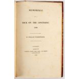 Wordsworth (William) Memorials of a Tour on the Continent, 1822, 8vo., cont.