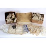 A large quantity of lace, various dates, including edging, samples etc.