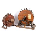 Two Edwardian knife sharpeners, one by Kent the other by Spong,