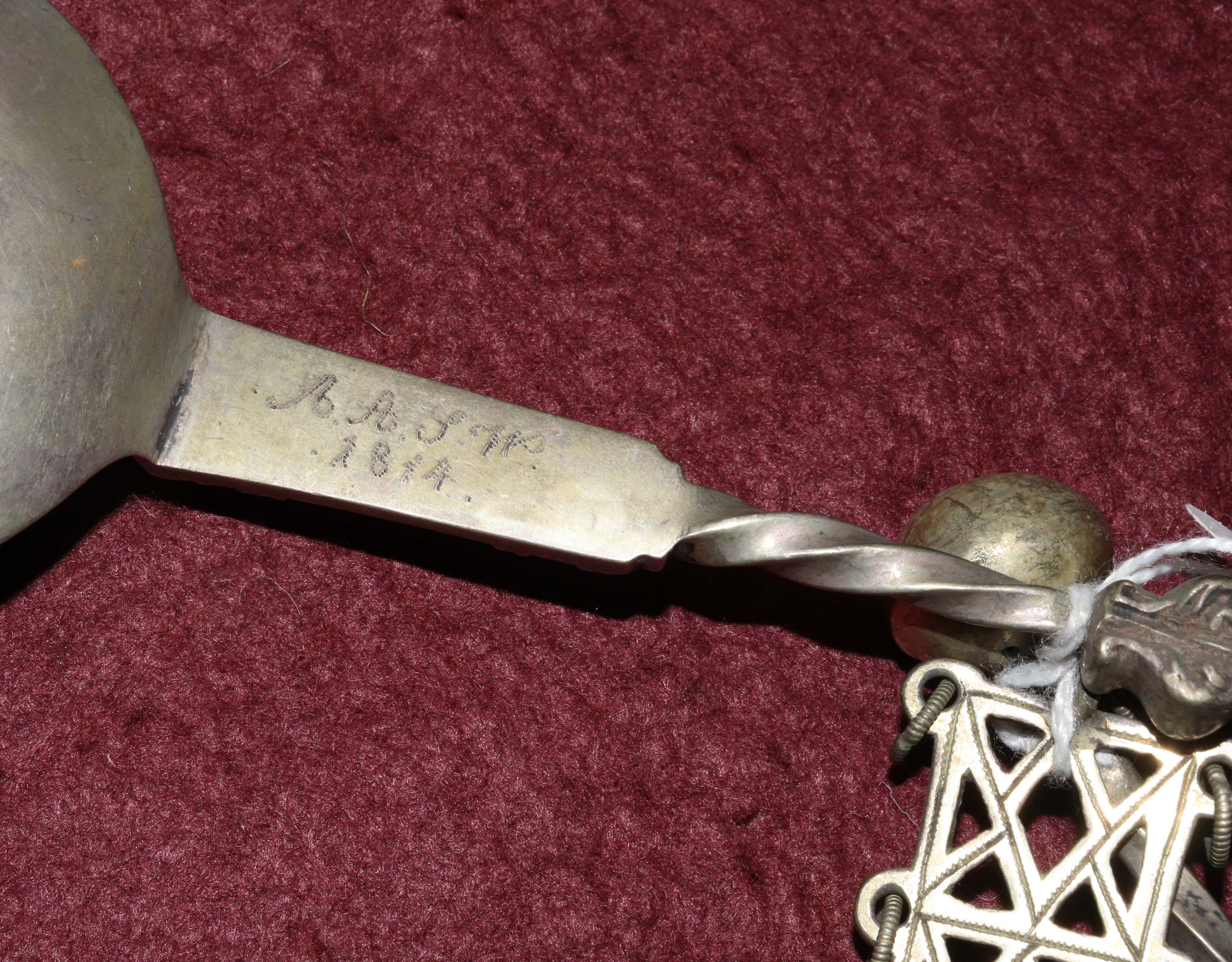 Three Norwegian spoons one HP Blytt of Bergen, circa 1750, the other two circa 1800, - Image 5 of 5