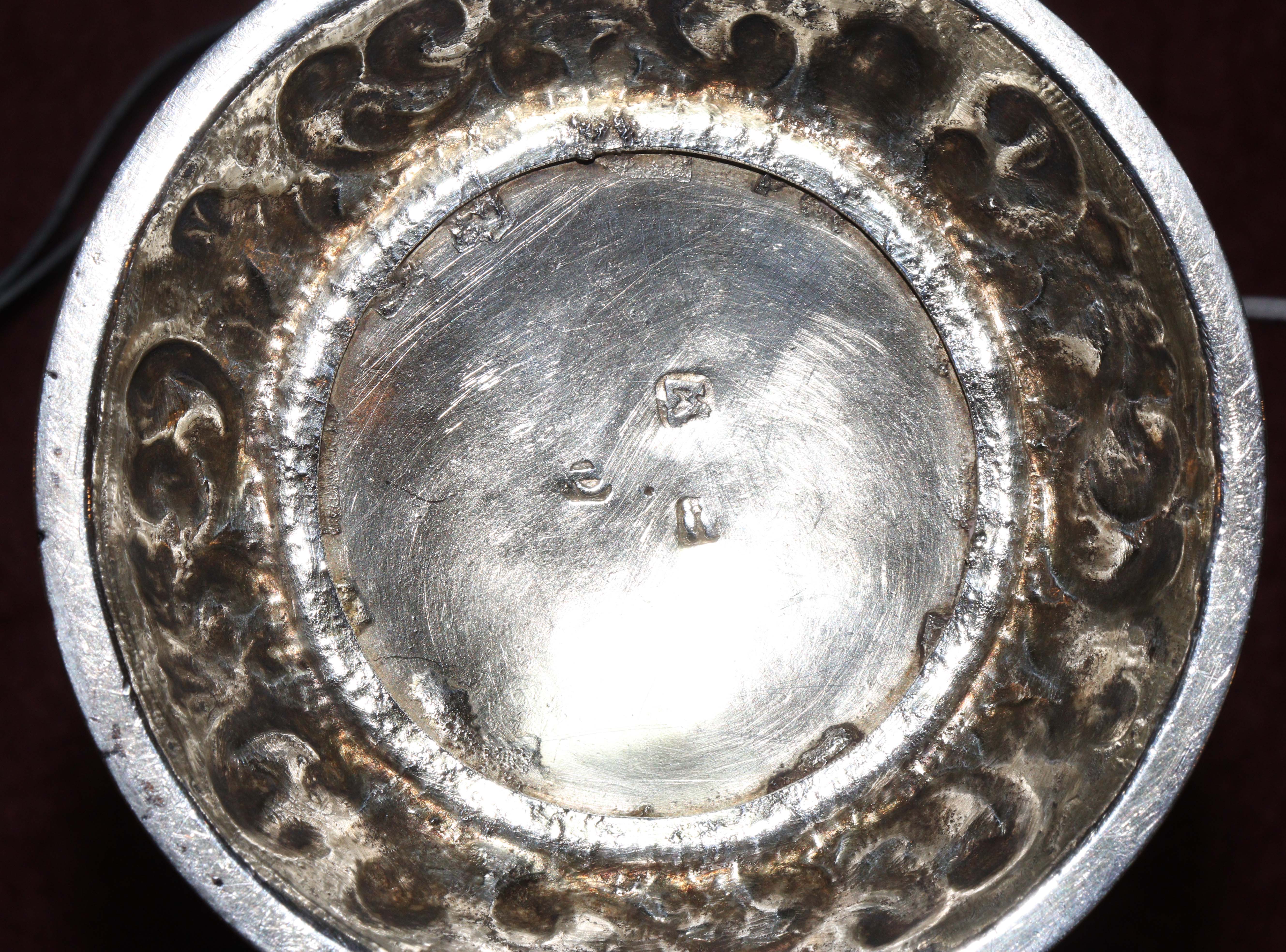 A 17th Century Dutch style silver beaker, pseudo marks, circa 1880, - Image 3 of 3