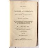 Malthus (Thomas) An Essay on the Principle of Population, Fourth Edition, 2 vols., 1807. 8vo., cont.