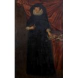 Follower of Wybrand Simonsz de Geest (1592-1660)/Portrait of a Lady/full length,