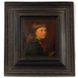 Early 20th Century English School/Portrait of a Young Boy/head and shoulders,