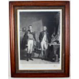 W Reynolds after J P Knight/The Army & Navy/engraving, 62cm x 47cm/Provenance: Little Sodbury Manor,