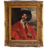 Ferdinand Roybet (French 1840-1920)/Portrait of a Gentleman/half-length,