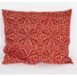 A cushion of Fez embroidery, Morocco, 18th or early 19th Century,