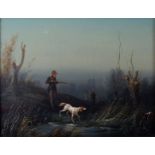 Follower of Finart/A Winter Shoot/signed and dated 1835/oil on canvas,