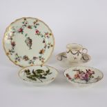 A group of Chelsea and Chelsea Derby porcelain, circa 1755-75,