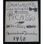Pablo Picasso (Spanish 1881-1973)/Picasso Pinturas, Noviembre-Diciembre 1960,