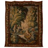 A late 17th/early 18th Century Flemish Verdure tapestry,