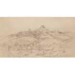 Joseph Farington RA (British 1747-1821)/Studies of Launceston, Cornwall/three pencil drawings,