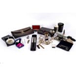 A gentleman's leather attaché case,