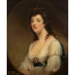 After Sir Thomas Lawrence (British 1769-1830)/Mary Albinia, Lady Page/half-length portrait,