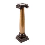 A bronze candlestick of Ionic column form, 31.