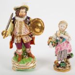 A Derby figure of Falstaff, 23.