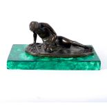 After the Antique, a bronze of the Dying Gaul,