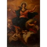 17th Century Bolognese School/The Assumption of the Virgin/oil on canvas,