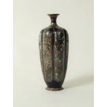 A Japanese cloisonné vase, early 20th Century,