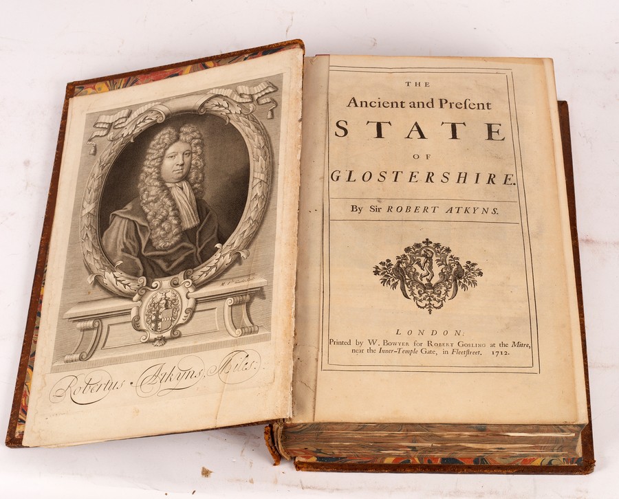 Atkyns (Sir Robert) The Ancient and Present State of Glostershire, first edition,