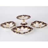 An early 20th Century Royal Crown Derby part dessert service,