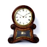An early 19th Century mantel clock by French, Royal Exchange, London,