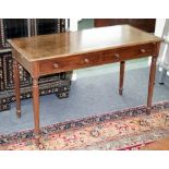 A George IV mahogany side table, circa 1825,