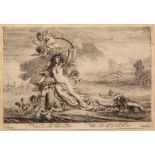 Rombout Eynhoudts (Dutch 1613-1679/80) after Cornelis Schut/The Rape of Europa/etching, 25cm x 36.