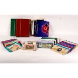 A collection of post office board mint stamps, Channel Islands, approximately 100,
