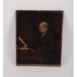 Early 19th Century English School/Portrait of a Gentleman/half-length,