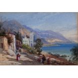James Burrell Smith (British 1822-1897)/Views In The South Of France,