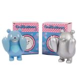 Two Aniballoon figures, by Touma,