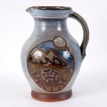David Eeles (1933-2015), a decorative stoneware jug,