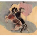 John Rattenbury Skeaping (1901-1980)/Playful Horses/signed and dated '34/lithograph,