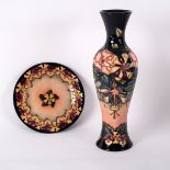 Moorcroft Pottery, an Oberon vase, design by Rachel Bishop 1993, of baluster form, 30.