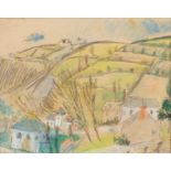 Adrian Ryan (1920-1988)/Normandy Landscape/signed lower right Ryan; dated upper left March 15 '64,