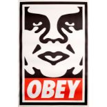 Obey (Shepard Fairey, American, born 1970)/Obey, Face poster/signed/print,