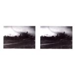 After STOT21STCPLANB/Tornado on the Thames diptych/each 18.5cm x 26.