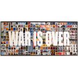 James Cauty (British, born 1956)/War is Over/signed,