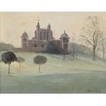 Jack Pountney (1921-1997)/Early Morning Greenwich Park/signed Pountney/oil on board, 24.25cm x 31.