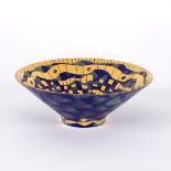 Phyllis Dupuy (Contemporary), a conical porcelain bowl,