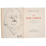 Pablo Picasso (1881-1973)/Illustrated title page lithograph for Le Pere Goriot by Honore de