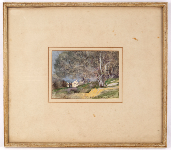 Alfred East (1849-1913)/Country Landscape, - Image 3 of 3