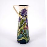 Moorcroft Pottery, an Iris jug, design by Rachel Bishop for the Moorcroft Collectors Club 1996,