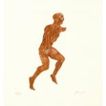 Elisabeth Frink RA (1930-1993)/Man (1986)/signed in pencil and numbered 42/100/etching,