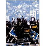 CNPD (Jimmy Cauty, British, born 1956)/Riot Police/limited edition 179/246,